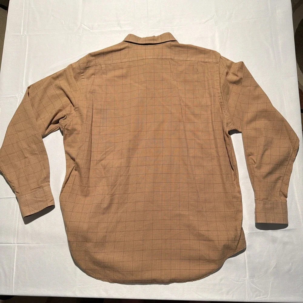 Polo Ralph Lauren Shirt‎ Mens XL Stanton Plaid Multicolor Long Sleeve